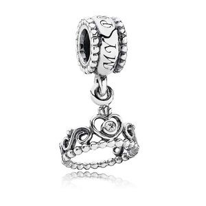 Pandora Princess Tiara Crown Dangle Charm 🛍